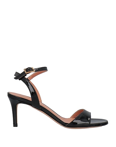 TWINSET Sandalen Schwarz Leder