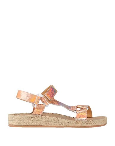 LAGOA Espadrilles Rose poudré Cuir