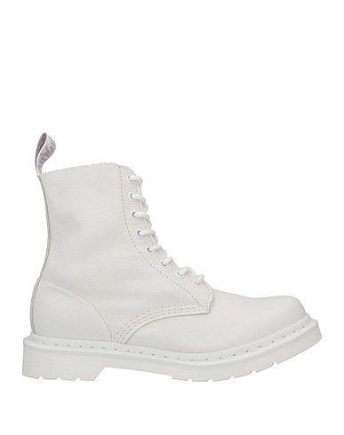 DR. MARTENS Ankle boot White Soft Leather