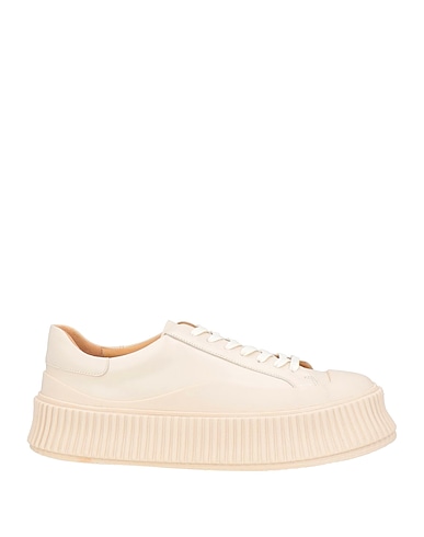 JIL SANDER Sneakers Beige Calfskin