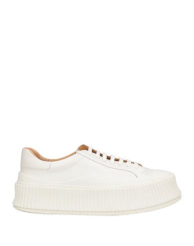 JIL SANDER Sneakers White Calfskin
