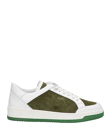 ROBERTO BOTTICELLI Sneakers Military green Calfskin