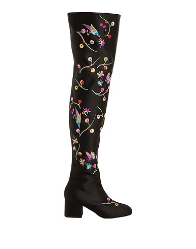 MARNI Boots Black Textile fibers