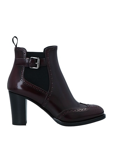 CHURCH'S Ankle boot Burgundy Soft Leather
