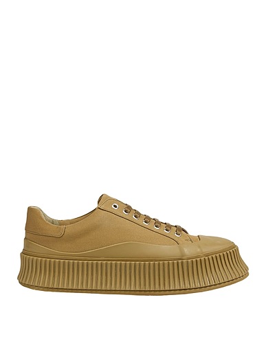JIL SANDER Sneakers Military green Textile fibers