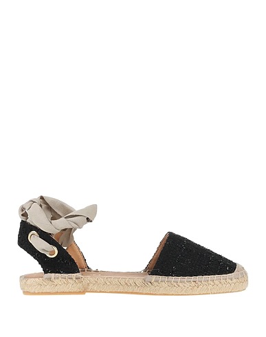MYCHALOM Espadrillas Nero Fibre tessili