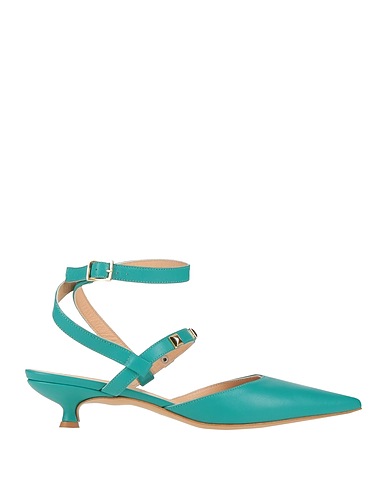 MARC ELLIS Court Emerald green Soft Leather