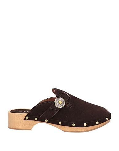 KATE CATE® Mule e zoccoli Testa di moro Pelle