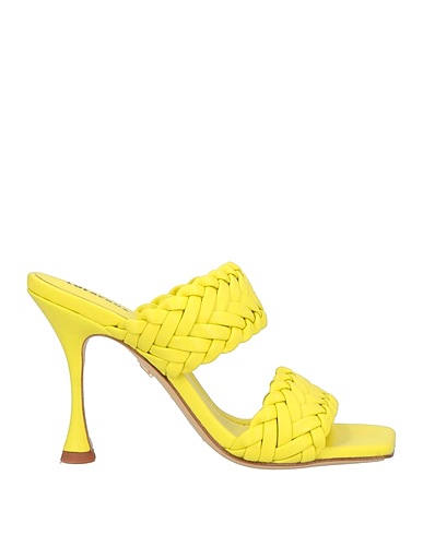 LOLA CRUZ Sandali Giallo Pelle