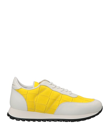 GIUSEPPE ZANOTTI Sneakers Yellow Soft Leather