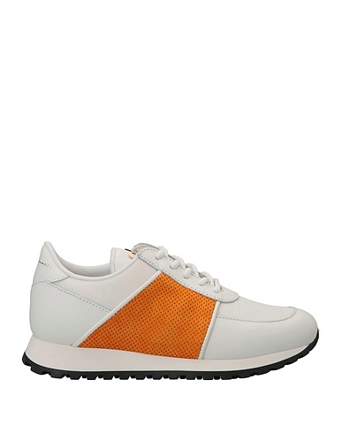 GIUSEPPE ZANOTTI Sneakers Ivory Soft Leather