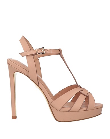 LOLA CRUZ Sandali Rosa Pelle