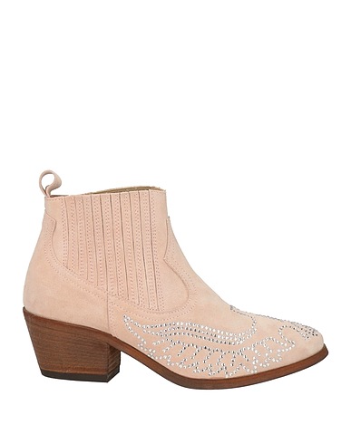 JE T'AIME Stivaletti Rosa chiaro Pelle