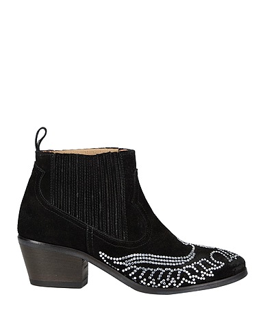 JE T'AIME Stivaletti Nero Pelle