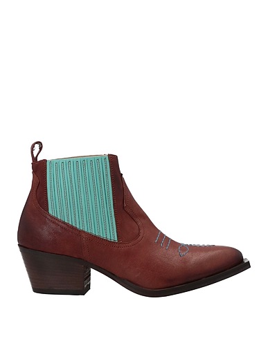 JE T'AIME Stiefelette Braun Leder