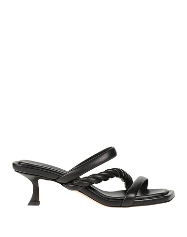JIMMY CHOO Sandals Black Soft Leather