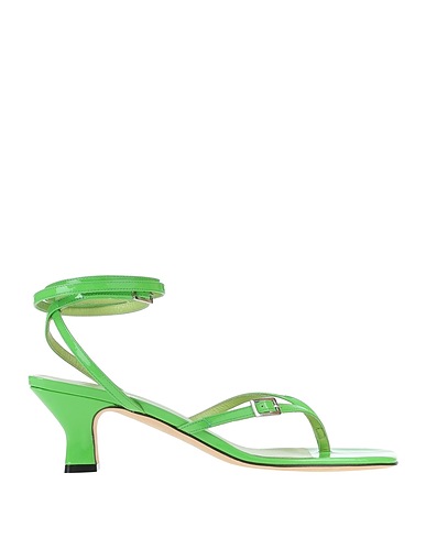 PARIS TEXAS Flip flops Green Leather