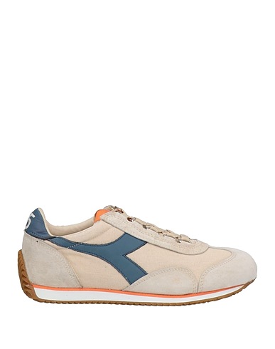 DIADORA HERITAGE Sneakers Hellgrau Leder, Gewebefasern