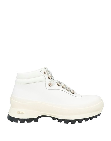 JIL SANDER Ankle boot White Calfskin