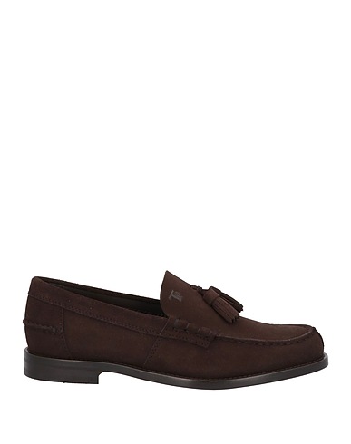 TOD'S Loafers Dark brown Leather