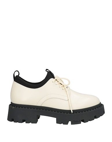 ASH Laced shoes Cream Soft Leather