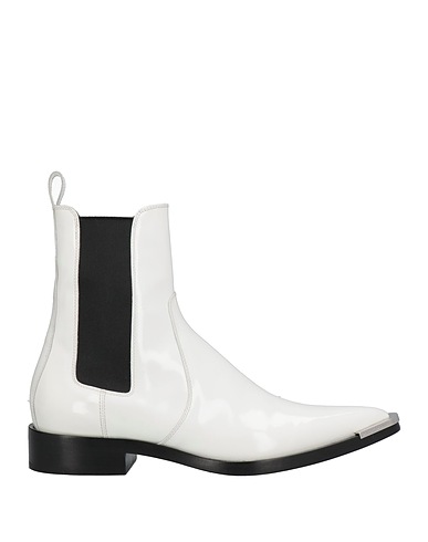 RABANNE Stivaletti Bianco Pelle
