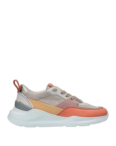 SANTONI Sneakers Salmon pink Leather