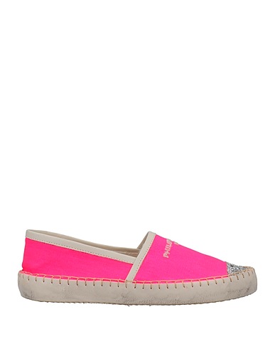 PHILIPPE MODEL Mocassino Fucsia Pelle, Fibre tessili