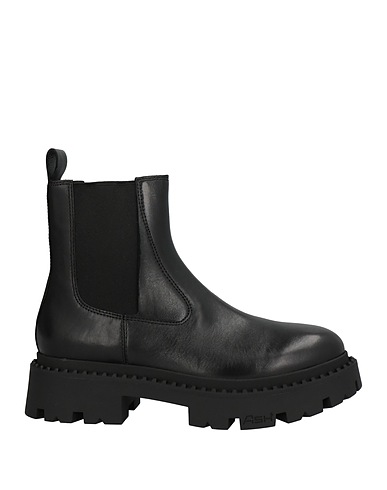 ASH Bottine Noir Cuir