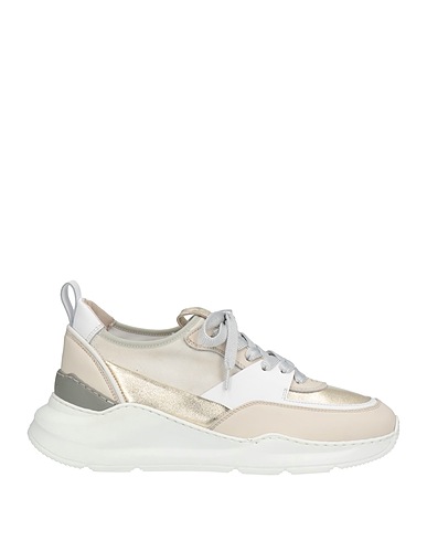 SANTONI Sneakers Beige Leather