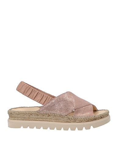 ESPADRILLES Εσπαντρίγια Ανοιχτό ροζ Δέρμα