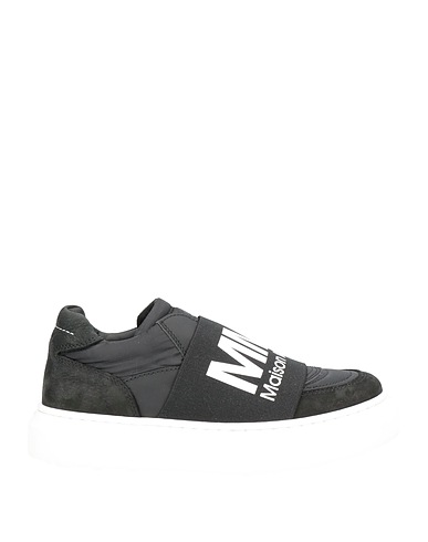 MM6 MAISON MARGIELA Sneakers Schwarz Leder, Gewebefasern