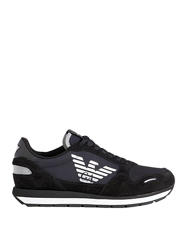 EMPORIO ARMANI Sneakers Black 100% Thermoplastic polyurethane