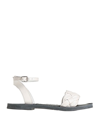 CAFèNOIR Sandals White Soft Leather