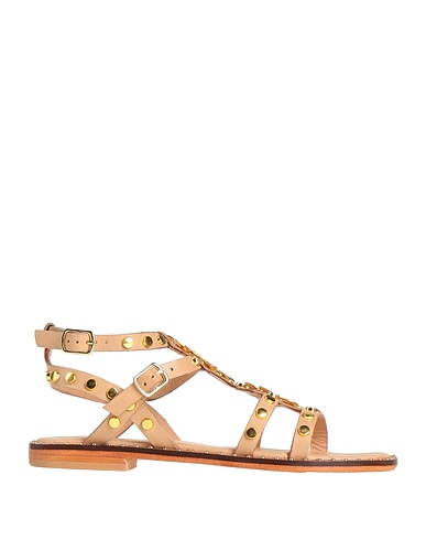CAFèNOIR Sandals Blush Soft Leather, Textile fibres