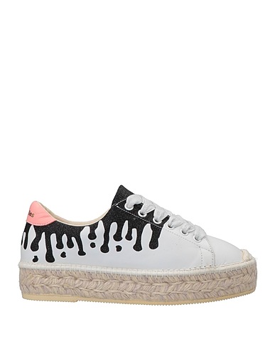 ESPADRILLES Sneakers White Soft Leather