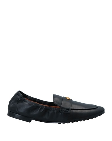 TORY BURCH Loafers Black Leather