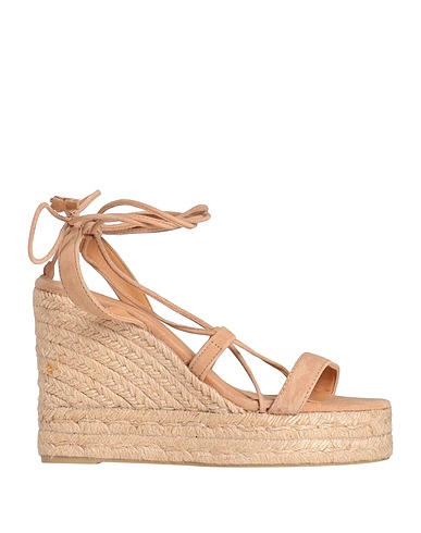 CASTAÑER Espadrilles Beige Soft Leather