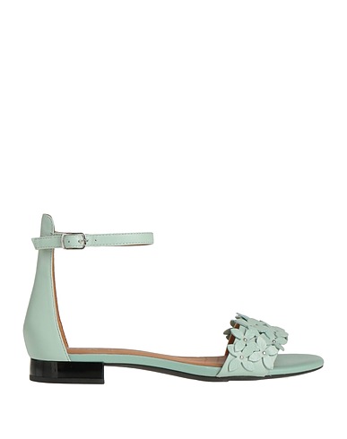 GEOX Sandals Sage green Soft Leather