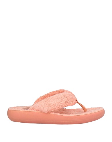 ANCIENT GREEK SANDALS Flip flops Salmon pink Textile fibres