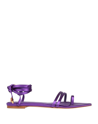 ILIO SMERALDO Flip flops Purple Textile fibres