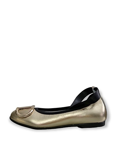TWINSET Ballerine Platino Cotone