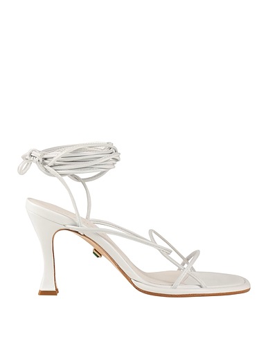 ILIO SMERALDO Sandals White Leather
