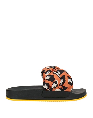 LA DOUBLE J Sandals Rust Textile fibers