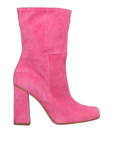 CARLA G. Ankle boot Pink Leather
