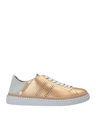 HOGAN Sneakers Gold Leather