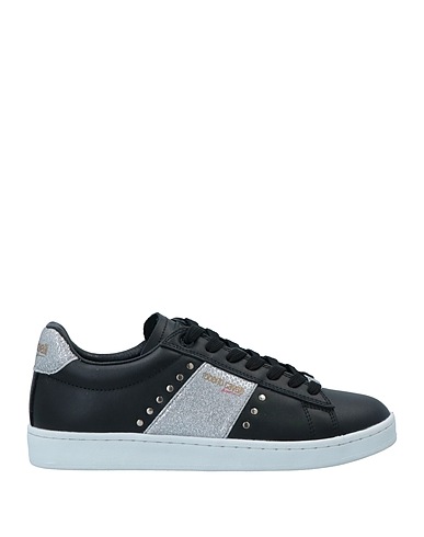ROBERTO CAVALLI SPORT Sneakers Black Soft Leather, Rubber