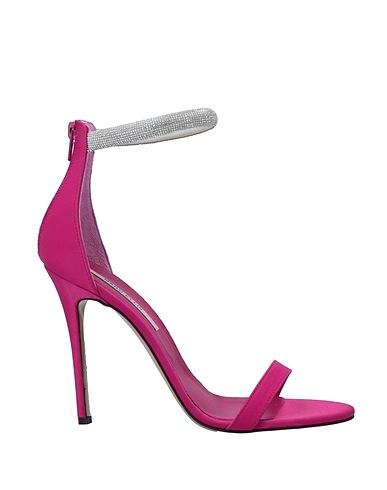 MARC ELLIS Sandals Fuchsia Textile fibers