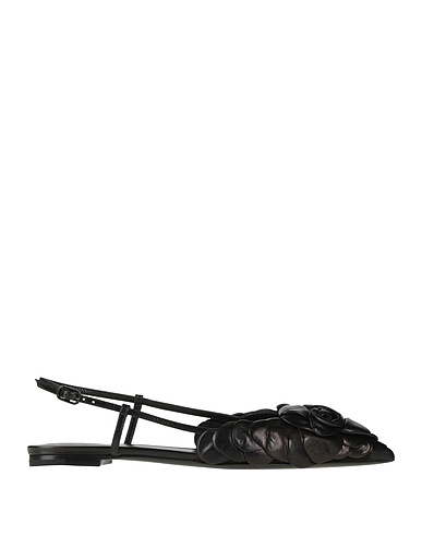 VALENTINO GARAVANI Ballet flats Black Soft Leather