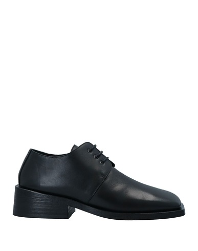 MARSÈLL Laced shoes Black Calfskin